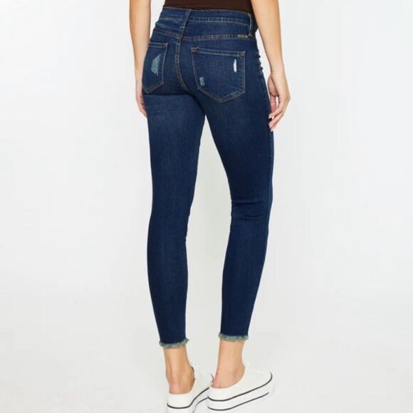 Kancan Annie Maternity Jeans Distressed 9/28 NEW - Picture 5 of 16